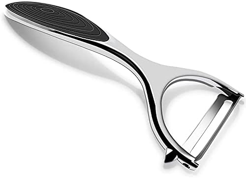 Kitchen Potato and Vegetable Peeler – Premium Stainless Steel Rotary Peelers for Vegetables, Potatoes, Carrot, Fruit, with Ergonomic Non-slip Handle andand Afi Blade Good Grip and Durable