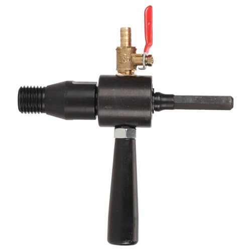 Lybunair Electric Hammer Adapter Water Injection Converter Electric Drill to Water Drill Device Connecting Rod Tools (Hex Handle)