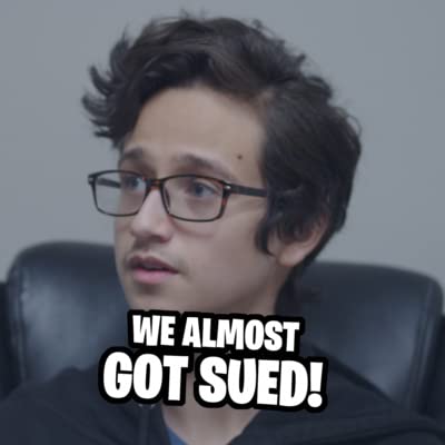 The time we got sued for nothing...