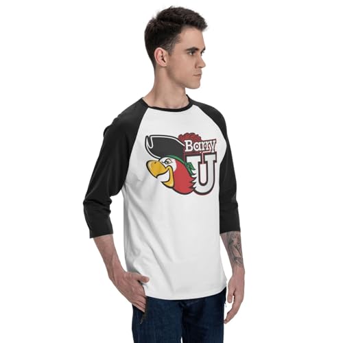 Barry University-Logo Men'S Raglan Sleeves Baseball T-Shirts3