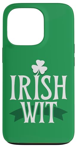 Irish Wit Clover St Patrick Funny Irland Couples Matching Hülle für iPhone 13 Pro
