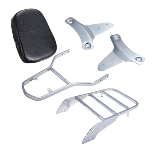 Dossier Passager Moto et Support Bagages Robuste pour Custom Shadow VT 750 C2 - 4