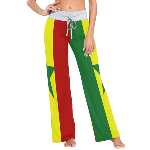 Pyjama pour femme GuoChe pantalon de nuit doux en taille XS