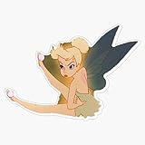 Tinkerbell - Peter Pan Tinkerbell Aesthetic Sticker Vinyl Waterproof Sticker Decal Car Laptop Wall Window Bumper Sticker 5'