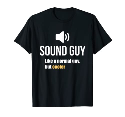 Studio Engineer – Sound Guy Audiophile Sound Technician T-Shirt