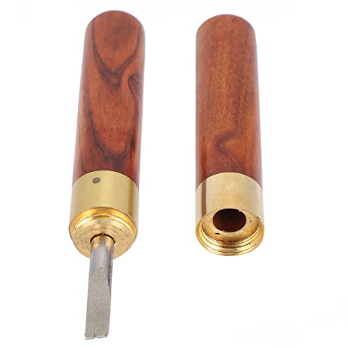 Chanfrador de Couro de Borda 1 Peça Wa Edger Vegetal Curtido Aparador de Couro Ferramenta Artesanal