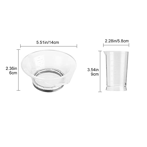 Generic RFW-01 Stylance 4Pcs Professional Salon Hair Coloring Dyeing Kit, Hair Dye Color Brush, Mixing Bowl, Measuring Cup,Hair Dye Coloring Kit thumb #2