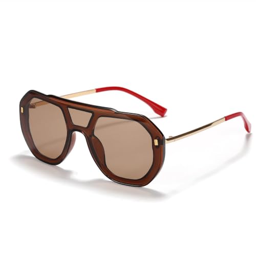 Lunettes de soleil retro classiques vintage UV400 hommes femmes grand format