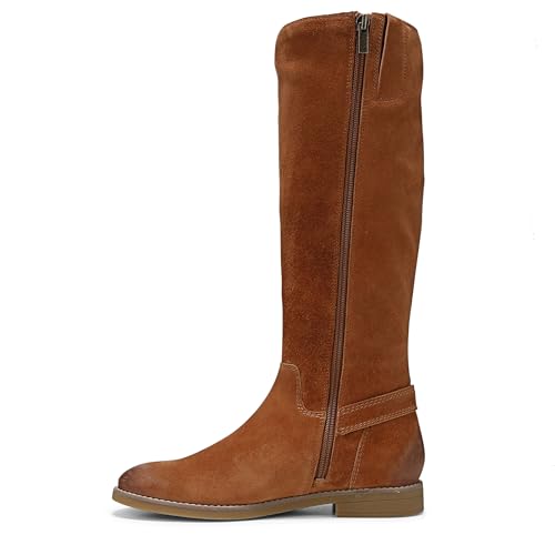 Bottes Rochelle Vionic en daim ciré marron taille 6 Wide pour femme
