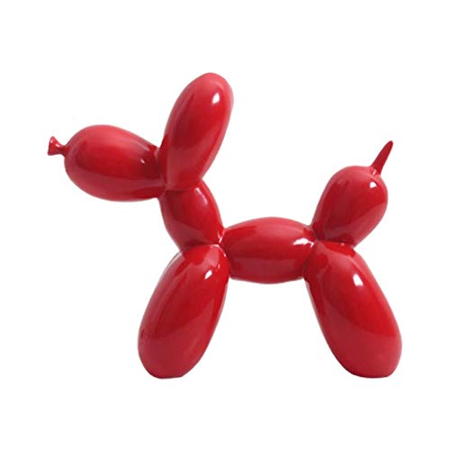 ZCYY Ballon Dog Gregin Ornament, Red Burung Dog - Mini - Animal Figurine - Art Sculpture Shower Curtain - American Wirehair Cat Print Shower Curtains