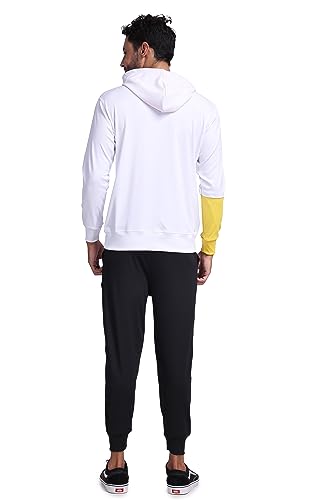 Image of YELLOW TREE Polyester Printed Tracksuits for Men | Running & Sports Tracksuits | Full Sleeve Tracksuits