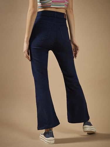 Image of Dolce Crudo High Rise Bootcut Jeans for Women