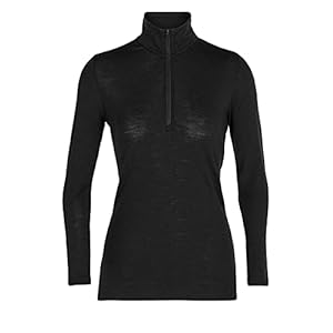 Icebreaker Women’s Standard 175 Everyday Cold Weather Base Layer Thermal Long Sleeve Half Zip Top