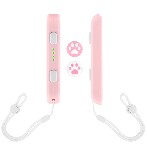 Regolabilità: il cordino del cinturino Switch è regolabile in modo che la lunghezza del cordino si adatti meglio al polso quando si utilizza il controller dell'Switch, non preoccuparti che Joyc-o-n cada durante il gioco!