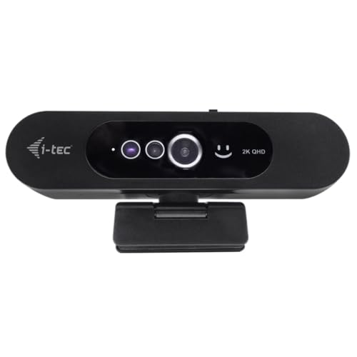 Webcam 2K Windows Hello i-tec Solomon WH200 pour visioconférence claire et fluide