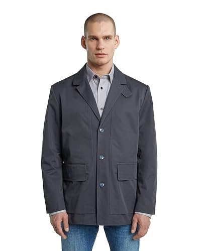 G-STAR 8721136008785 Blazer para Hombre, Azul (India Ink D26934-e064-h392), L