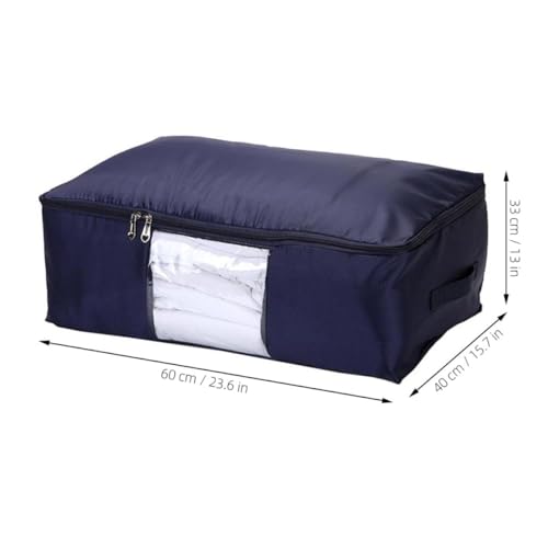 Bolsa de almacenamiento para organizar mantas en armarios de casa 3