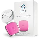Livia Menstrual Pain Relief Device, Pink – Off-Switch for Period Pain – Portable & Discreet – Rechargeable, Up to 8 Hours Battery – Complete Kit with Stick-On Pads – The Go-to Travel Partner