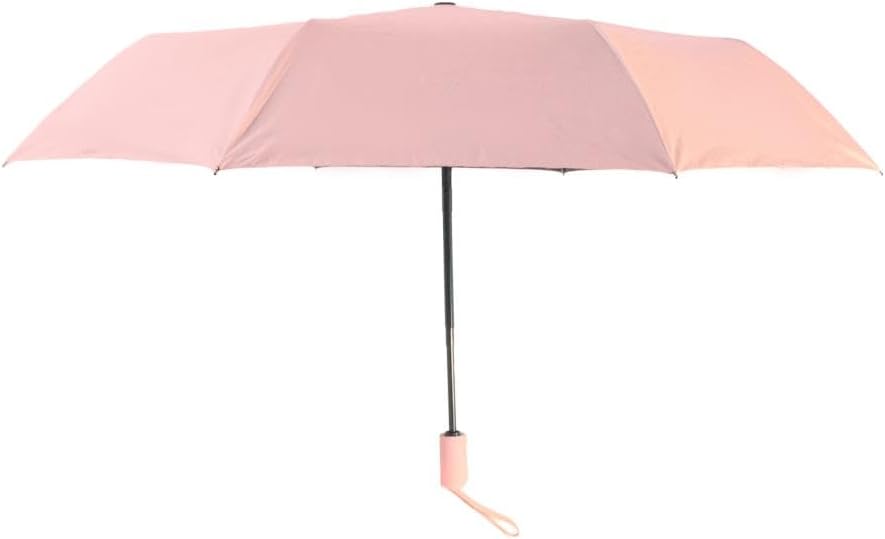 BiggDesign Compact Travel Umbrella, Mini Rain and Sun Umbrella with UV Protection, Ultra Lightweight, Manuel Opening, Portable, 8 Ribs Folding Umbrella For Women