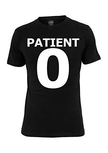 T-shirt SARS-CoV-2 infection quarantaine humour noir taille S