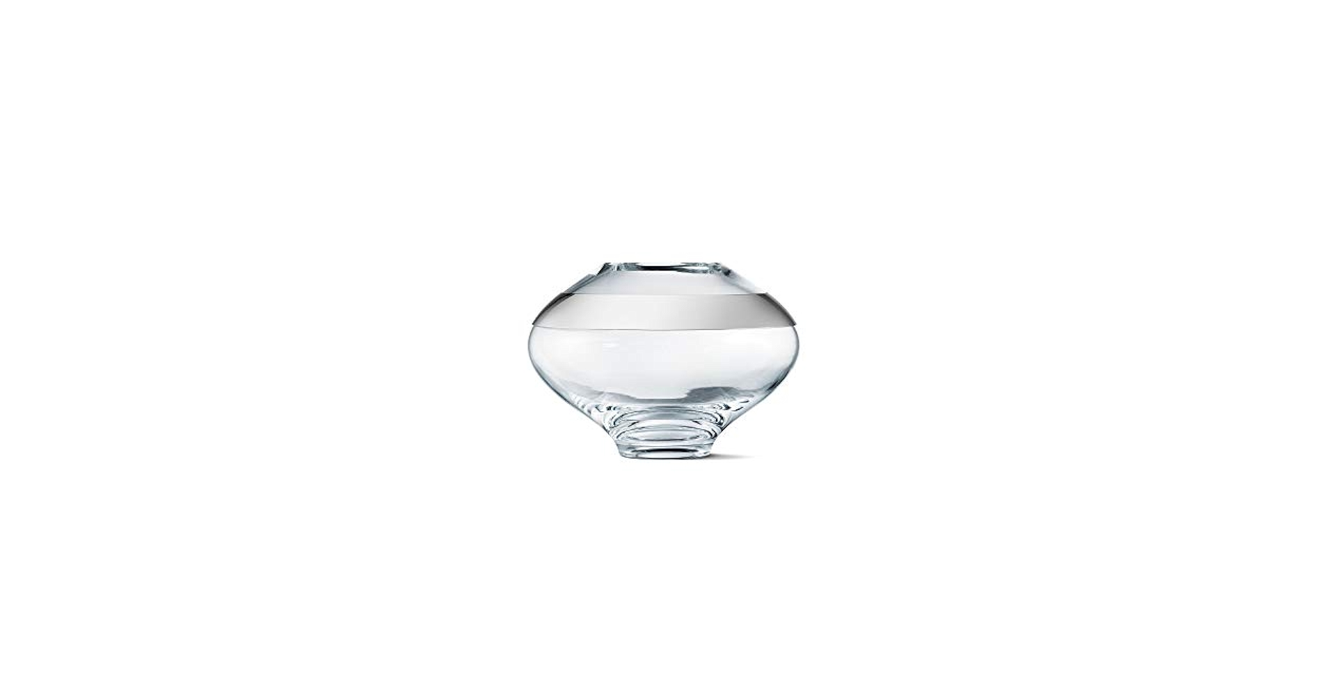ジョージジェンセン 花瓶 フラワーベース M   DUO Amazon.co.jp: Georg Jensen ジョージ ジェンセン DUO ガラス