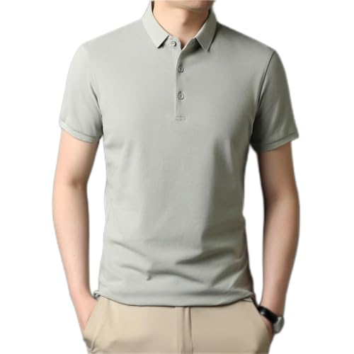 Chemise d'été décontractée en coton respirant à manches courtes pour homme actif