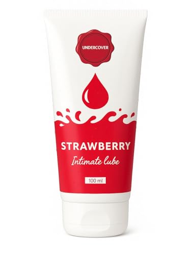 Image of Undercover By ZeroKaata Strawberry Water Based Lube For Men and Women (100 ml)