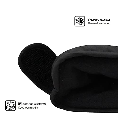 Highcamp Kids Boy Girl Waterproof Ski Snow Gloves Cold Weather Warm Winter Gloves, Abyss M (6-8 Years) #TOP4