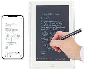Digital Notebook with Pen - Digital Smart Pen and Writing Board Set, Bluetooth 5.0 Smart Pe n with OCR, Real - Time Sync to iOS/Android, Paper Screen Sharing & Offline Storage
