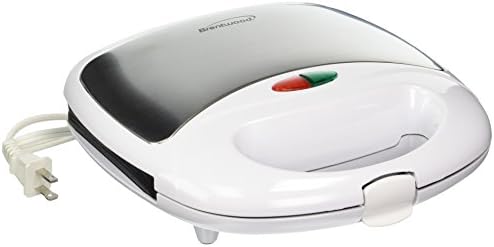 Brentwood Appliances BRENTWOOD Sandwich Maker, White