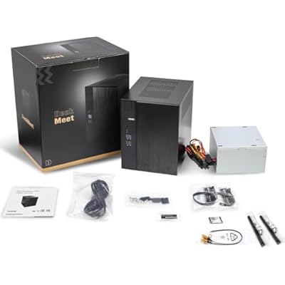 ASRock DeskMeet X600 Mini-PC Kit: AMD AM5 Ryzen 9000/8000/7000 (65W), 8L Case, 500W PSU, DDR5 7200+ OC, PCIe 4.0 x16, Gen5 M.2, WiFi-Ready, Triple Display (No CPU/RAM/Storage)