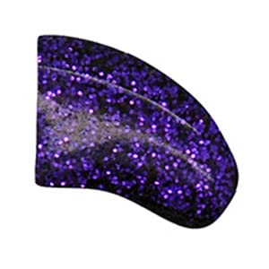 Pretty Claws 3 Month Supply Soft Nail Caps with Adhesive for Dog Claws - BlackBerry Glitter XXL