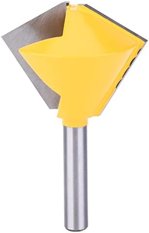 Polygon Router Bit, 8mm Shank Classic Linear Decorative Polygonal Tenoning Woodworking Milling Jigsaw, Arbor Type Milling Cutters (Twelve sides)
