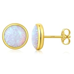 L: Round-White-Gold-Tone