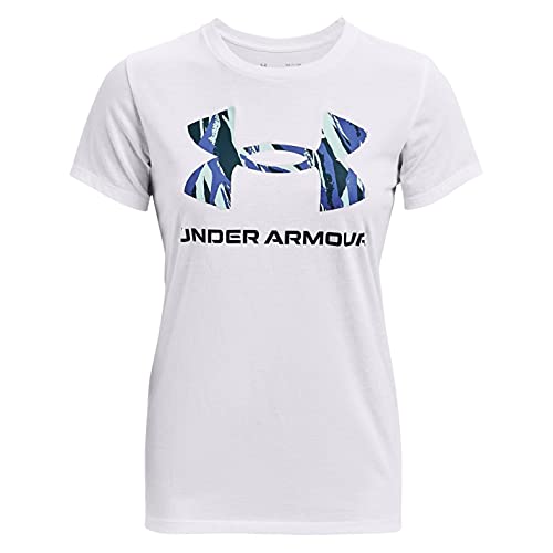Under Armour Live Sportstyle Graphic Short-Sleeve Crew Neck Women's Short-Sleeved T-Shirt (Pack of 1) White