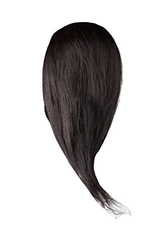 image for Mannequin Head with 100% Human Hair, 22 Inches Long, Dark Brown Shade,