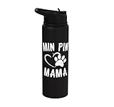 Mini Pinscher, Gift for Dog Lovers Stainless Steel Insulated Water Bottle