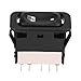 2.0 * 1.0 * 1.6in Car Power Push Button Window Switch,Yctze A06-30769-027 ABS Plastic Single Power Master Window Switch Button Black for Freightliner Columbia Century 2001-2011