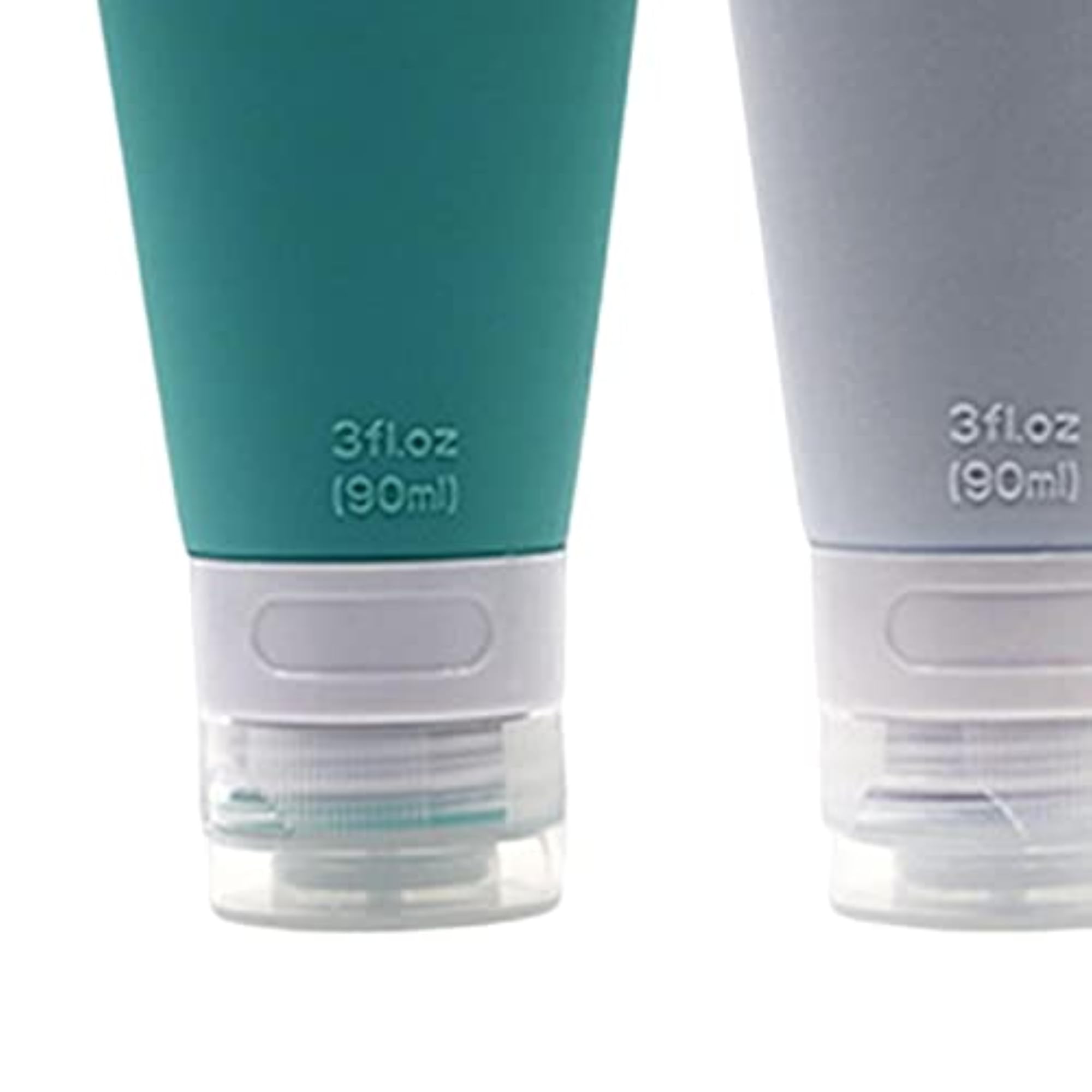 Silicone Travel Bottles Set, 90ml, 3Pcs