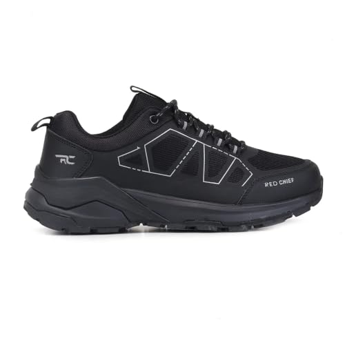Image of Red Chief Men's Sport Hiker Lace-Up Shoes | Low Ankle | Synthetic Polyester Air Mesh | Durable Synthetic Outsole (H20045)