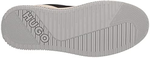 HUGO Mens Sneaker, Marble Beige/Midnight Black, 11 US | Image 3