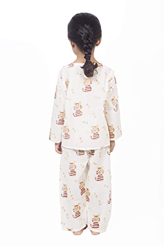 Image of Cotton Unisex Printed Night Suit Dress Set Combo Pack for Girls Boys