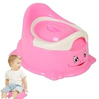 Potty Toilet Potties Training Chair Baby Kids Boys Girls Kids Potty Training Toilet Seat Children 1-6 Year Old Childrens Inffant Toilets Toddllers Animal Pottie with Lid Back Pottys Trainer