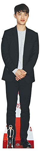 Star Cutouts Ltd CS776 Star Lifesize Cartón Kyung-soo D.O (Exo) con Mini Recorte de Mesa de 177 cm de Alto, Multicolor