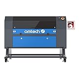 OMTech Upgraded 60W CO2 Laser Engraving Cutting Machine, 20' x 28' Laser Engraver with DSP Control System and LightBurn Software, Compatible with Windows, Mac OSX, Linux