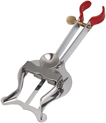 Xstyle Small Marching Lyre Clamp-On, Silver Metal Plating Marching Music Clip, Lyre for Saxophone