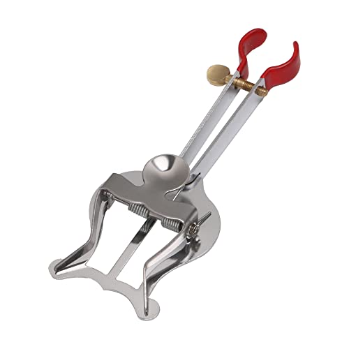 Small Marching Lyre Clamp-On, Silver Metal Plating Marching Music Clip, Lyre for Saxophone