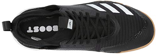 Adidas Women's Crazyflight X 3 Mid Volleyball Shoe, Black/White/Gum, 7 M Us #TOP4