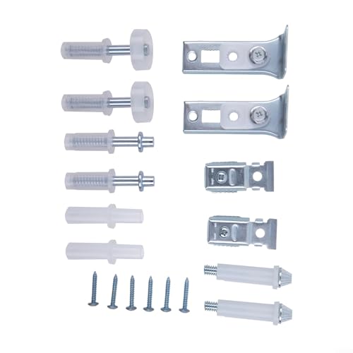 Kit de Herrajes para Puertas Bifold, 18 piezas para reparación de puertas plegables y de acordeón miniatura 2