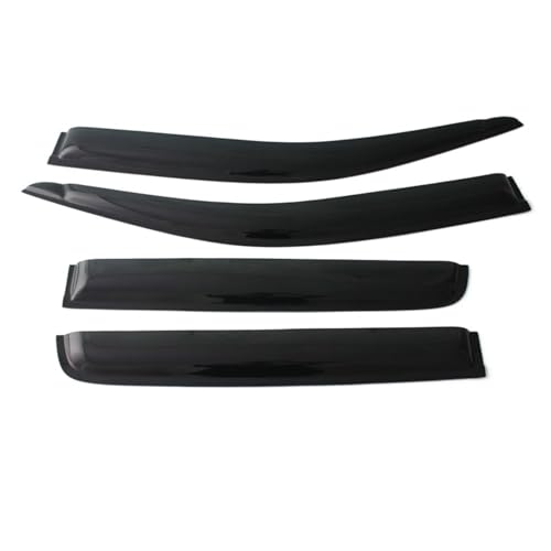 Déflecteur de vitre latérale Isuzu Dmax 2012-2019 noir